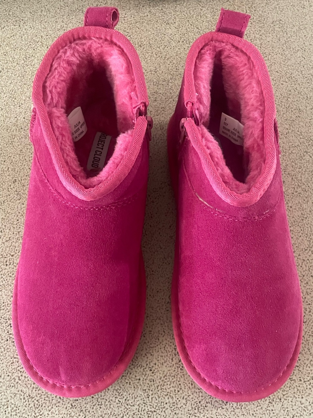 Girls Project Cloud Suede Julia Boot.